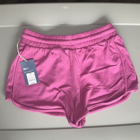 Universal Thread Pink French Terry Lounge Shorts XS Drawstring NWT - Picture 5 of 8